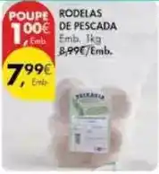 Pingo Doce Rodelas de pescada promoção