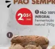 Pingo Doce Pão 100% integral promoção