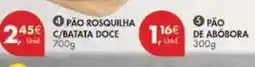 Pingo Doce Pão rosquilha c/ batata doce promoção