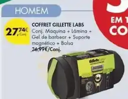 Pingo Doce Gillette - coffret labs promoção
