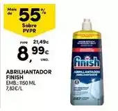 Continente Finish - abrilhantador promoção