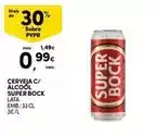 Continente Super bock - cerveja c/ alcool promoção