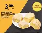 Continente Pao de deus promoção