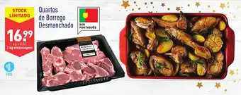 ALDI Quartos de Borrego Desmanchado 2kg promoção