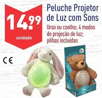 ALDI Peluche Projector de Luz com Sons promoção