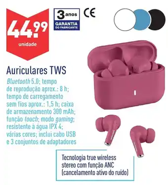 ALDI Auriculares TWS promoção