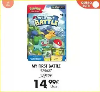 Pingo Doce My first battle promoção