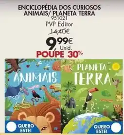 Pingo Doce Enciclopédia dos curiosos animais/planeta terra promoção