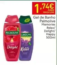 Recheio Palmolive - gel de banho promoção