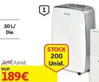 Auchan Desumidificador Flama Digital 5,5L 1328FL promoção