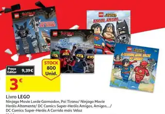 Auchan Livro Lego promoção