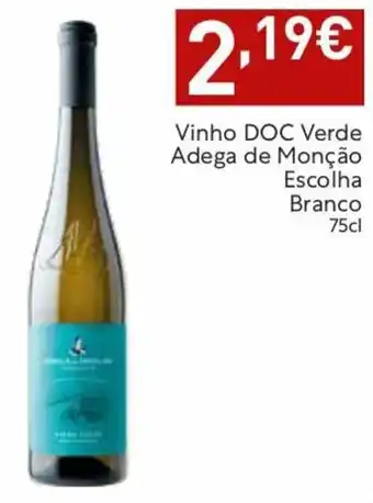 Amanhecer Vinho DOC Verde Adega de Monção Escolha Branco 75cl promoção