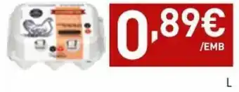 Ovos de Galinhas Criadas no Solo 1/2 Dúzia L