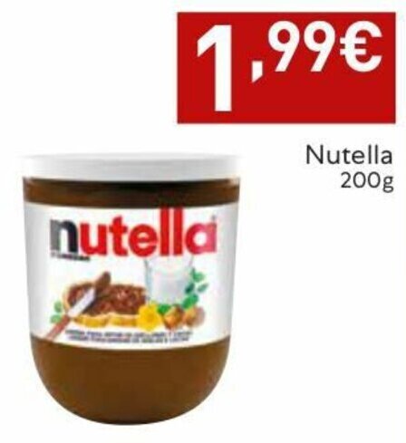 Promoção Nutella 200g em Amanhecer Promoção Nutella 200g em Amanhecer