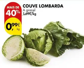 Pingo Doce Couve lombarda a granel promoção