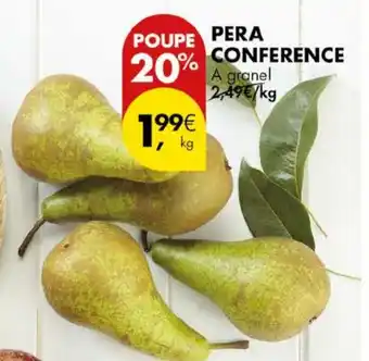 Pingo Doce Pera conference a granel promoção