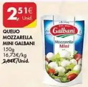 Pingo Doce Galbani - queijo mozzarella mini promoção