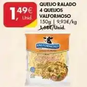 Pingo Doce Valformoso - queijo ralado 4 queijos promoção