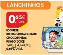 Pingo Doce Pingo doce - iogurte bicompartimentado chocopintas promoção