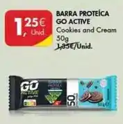 Pingo Doce Barra proteica go active promoção