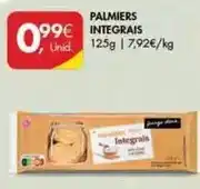 Pingo Doce Palmiers integrais promoção