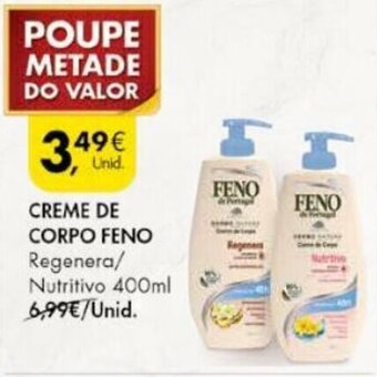 Creme de Corpo Feno 400ml