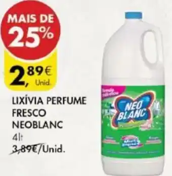 Pingo Doce Lixívia Perfume Fresco Neoblanc 4lt promoção