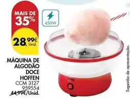 Pingo Doce Hoffen - máquina de algodão doce promoção