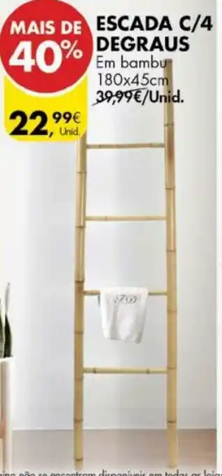 Escada C/4 Degraus 180x45cm