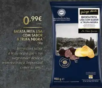 Pingo Doce Batata Frita Lisa Com Sabor A Trufa Negra 150g promoção