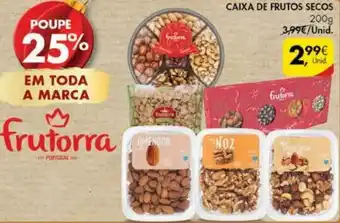 Pingo Doce Caixa de Frutos Secos 200g promoção