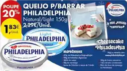 Pingo Doce Queijo p/barrar philadelphia promoção
