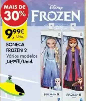 Pingo Doce Boneca Frozen 2 promoção