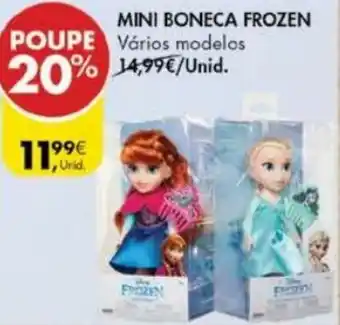 Pingo Doce Mini Boneca Frozen promoção
