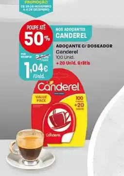 Intermarché Canderel - adoçante c/doseador promoção