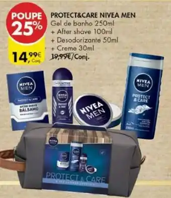 Pingo Doce Protect & Care Nivea Men promoção