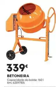 Bricomarché Betoneira promoção