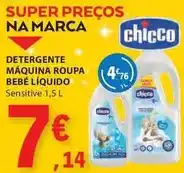 E.Leclerc Chicco - detergente máquina roupa bebé líquido promoção