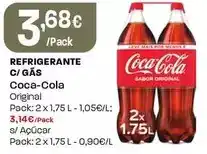 Intermarché Coca cola - refrigerante c/ gas promoção