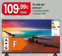 Intermarché Esmart - tv led 32 promoção