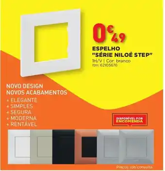 Bricomarché Espelho "Sérei Niloé Step" promoção