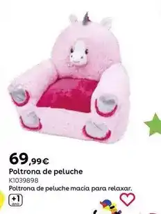 Toys R Us Poltrona de peluche promoção