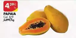 Pingo Doce Papaia promoção