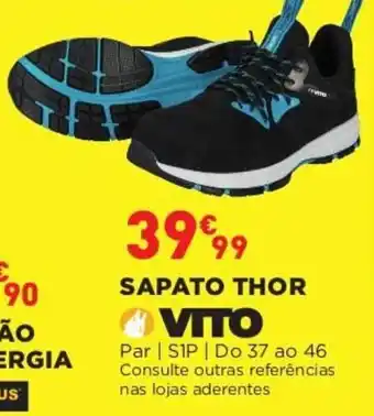 Bricomarché Sapato Thor VITO promoção