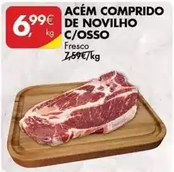 Pingo Doce Acém comprido de novilho c/osso promoção