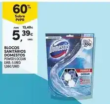 Continente Domestos - blocqs sanitarios promoção