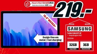 Samsung Tablet Galaxy A7