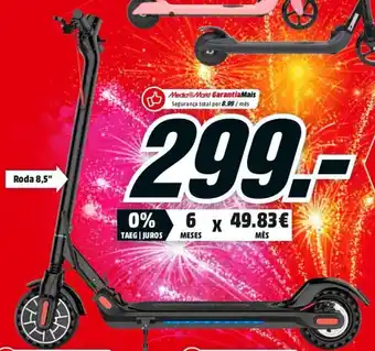 Trotinete Elétrica Ride 85L 350W