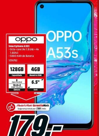 MediaMarkt OPPO Smartphone A53S promoção
