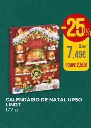 El Corte Inglés Calendário natal lindt promoção